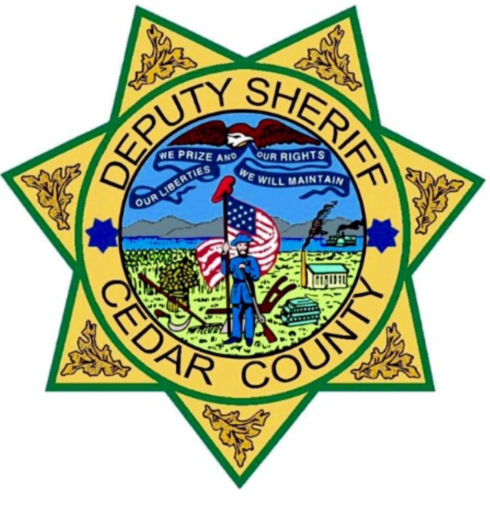 Cedar County, Iowa, Sheriff badge
